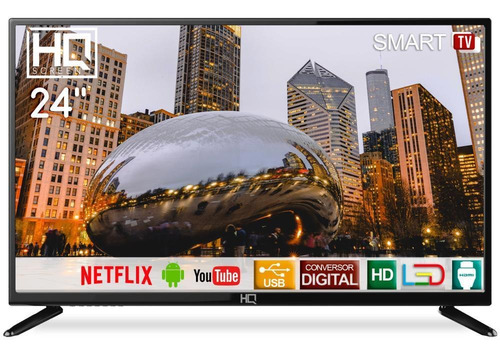 Smart Tv Led 24 Hd Hq Hqstv24np