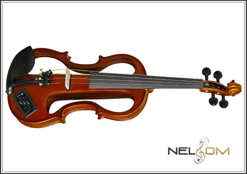 Violino Eagle Evk 744 4/4 Elétrico C/ Estojo Completo Evk744