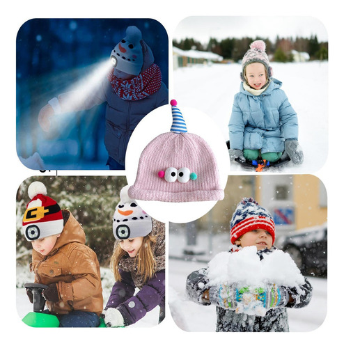 Gorro De Invierno Para Niños Pequeños Gorros De Punto Cálido