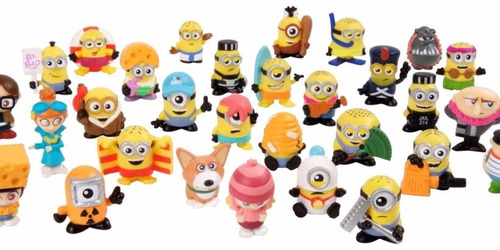 Imagen 2 de 10 de Minions Mineez Pack X 3 Figuras Coleccionables Tv Educando