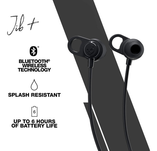 Skullcandy Jib+ Audífonos Inalámbricos 6h Mic Negro