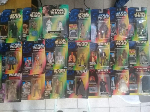 Coleccion De 22 Figuras En Caja De Star Wars Kenner/hasbro