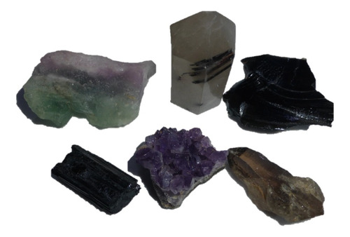 Mineral De Colección Cuarzos De Protección Kit