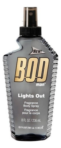 Bod Man Lights Out Fragancia Corporal Masculina 236ml