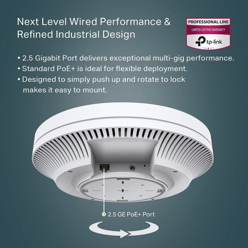 Access Point Tp-link Eap660 Hd Ax3600 Gigabit Wi-fi 6 Omada