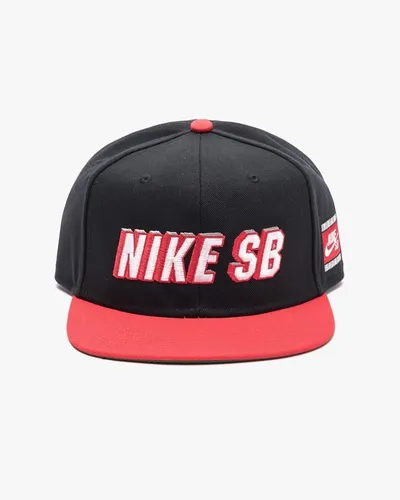 Gorra Nike Sb 100 Original Unk Pro Negro Rojo Importado