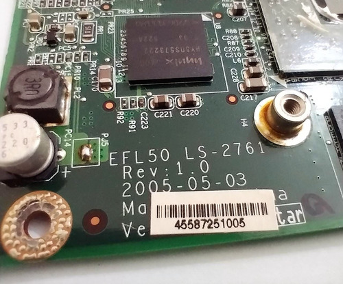 Placa De Video Notebook Toshiba M65-s9092 Efl50 Ls-2761 (Usado)