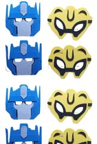 Comprar Caretas Transformer Rescue Antifaz Cotillon Goma Eva Caretas