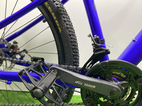 Imagen 7 de 10 de Bicicleta Aluminio Azul Mtb Aro 27,5 Pegaso Bikes