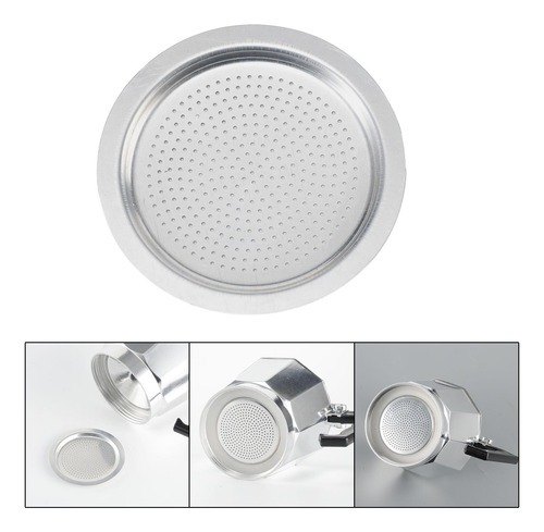 6 Stovetop Espresso Maker Filtro Para 6cmx5.3cmx0.3cm