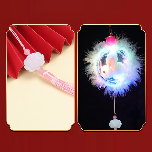 Linterna De Conejo Material Hecho A Mano 3 Modos Accesorios