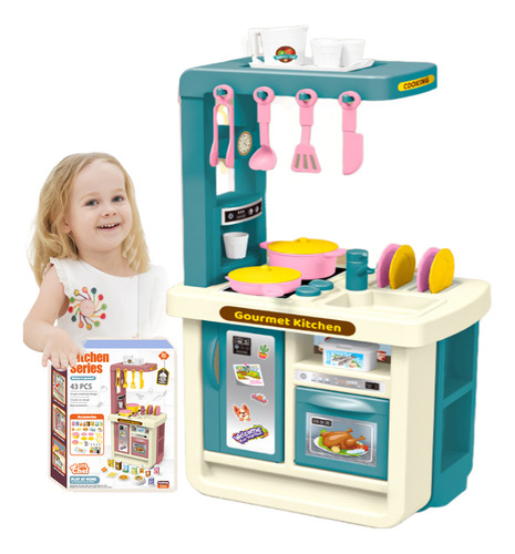 Juguetes Cocina Infantil Para Niños Regalos Mini-chef 43pcs
