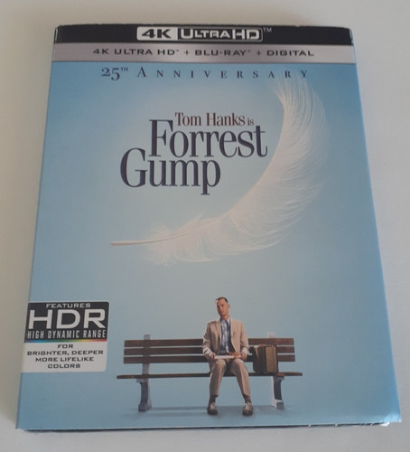 Forrest Gump 4k Ultra Hd Blu-ray Nuevo Original