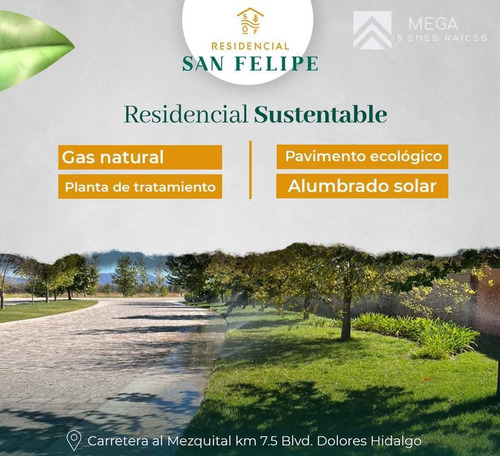 Terreno En Venta En Fracc. Residencial San Felipe Durango