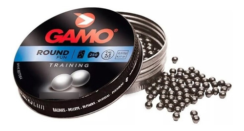 Balines Round Fun Gamo 5,5mm / .22 Cal. X250 Unidades