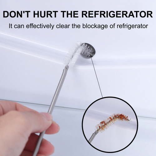 Cepillo De Dragado Flexible Para Refrigeradores Y Refrigerad