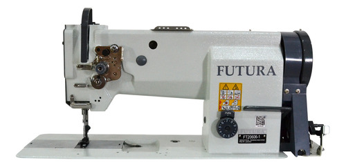 Máquina De Coser Industrial Recta Futura 1 Aguja Ft20606-1 Color Blanco