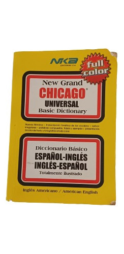 Diccionario Básico Ingles Español Chicago Universal Escolar