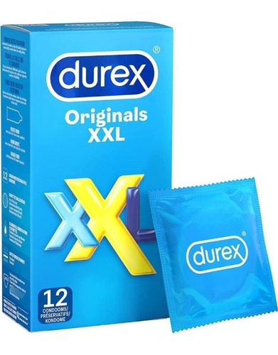 Preservativo Durex Xxl X 12 Und - Unidad a $75685