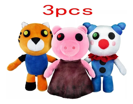 3 Piezas Piggy Muñeco De Peluche Niños Juguete Regalo 20cm 3 Piezas Piggy Muñeco De Peluche Niños Juguete Regalo 20cm