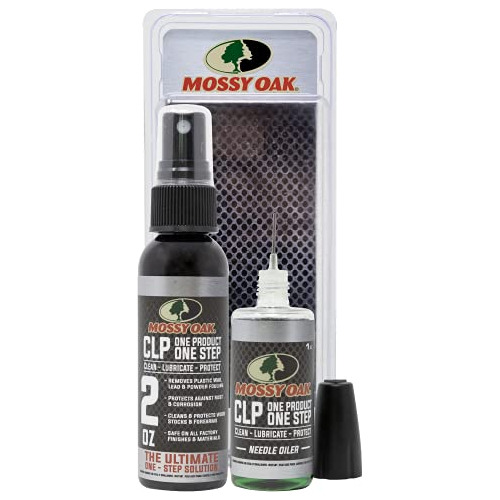 Kit Combinado De Aceite De Pistola Mossy Oak | Limpiador, Lu