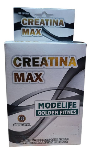 Capsulas De Creatina X 100 Unidades Neutro