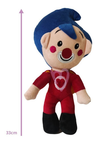 Imagen 2 de 3 de Peluche De Plim Plim Corazon 33cm