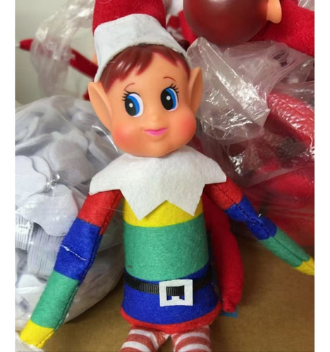 Muñeco Elfo Navideño Estantería Muñeco Elfo Navideño
