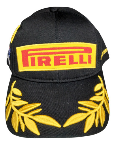 Gorra F1 Podium 1st Pirelli Fórmula 1 Podio Ciudad Premios Negro Unitalla Monaco