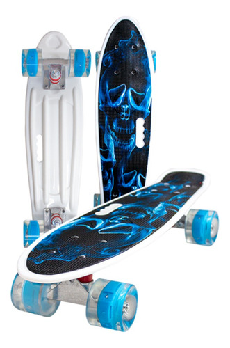 Skate Ruedas  Luminosa Led