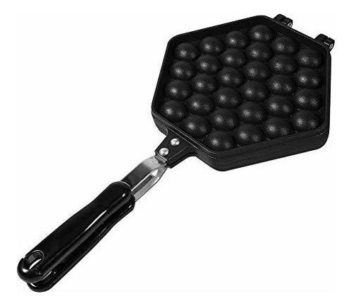 Yosoo Antiadherente Waffle Maker Huevo Burbuja Pan Aleacion