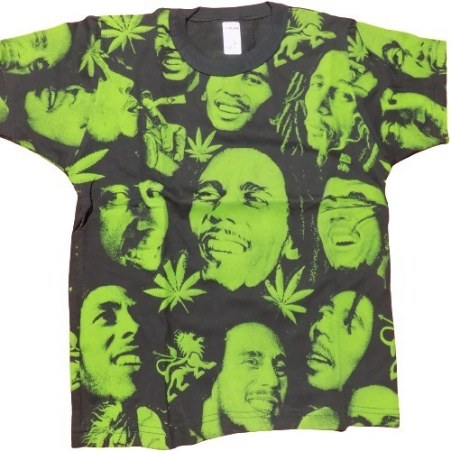 Remeras Xxl Xxxl De Bob Marley Reggae Rockería Que Sea Rock 