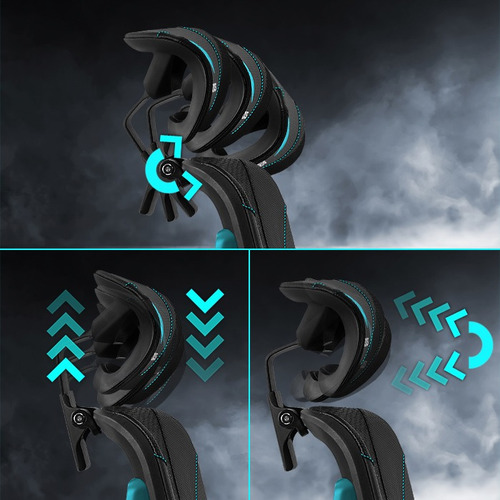 Imagen 9 de 9 de Silla Gamer Thunder X3 Yama5 Negro/rojo