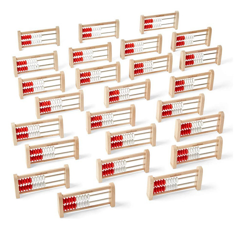 Conjunto De Classe Reke Reke De Madeira Abacus Hand2mind Min