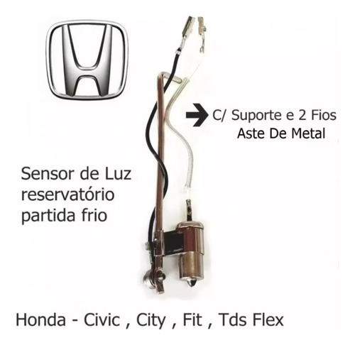 Sensor Reservatório Combustível Luz Partida Frio Civic Flex