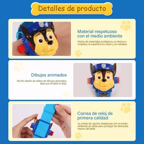 Reloj Proyector Chase Paw Patrol Patrulla Canina