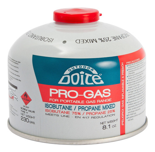 Gas Doite 230 Grs Pro Gas Camping