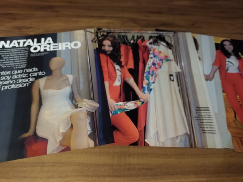 (u167) Natalia Oreiro * Clippings Revista 3 Pgs * 2015