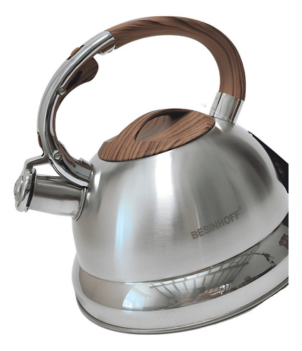 Pava Besinhoff Bazarnet 3l Acero Inoxidable Silbadora