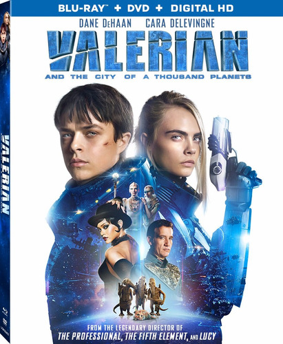 Blu-ray + Dvd Valerian & The City Of A Thousand Planets