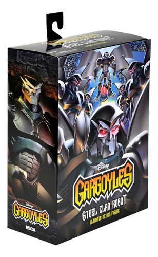 Figura Acción Gargoyle Steel Clan Robot Gargola Neca Ultimat