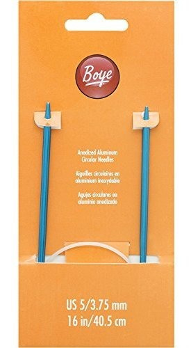 Boye 3227348005m Circular Knitting Needles, 16 