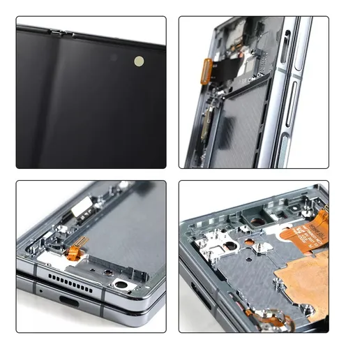 Display Interno Repuesto Para Galaxy Z Fold 4 Lcd Con Marco