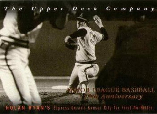 Mlb Nolan Ryan Upper Deck 12 In No - Hitter 1994 # 15