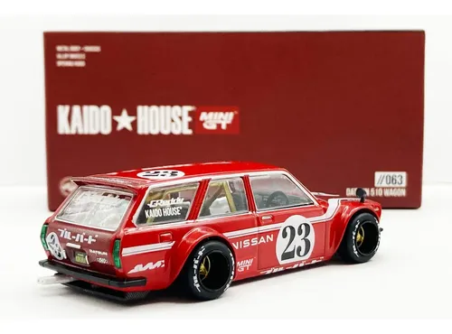 Mini Gt Datsun 510 Wagon Carbon Fiber V2 #063 - Kaido House