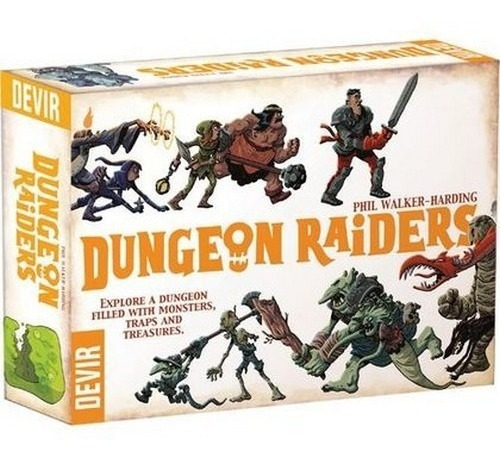 Dungeon Raiders 2nd Edition - Juego De Mesa En Inglés