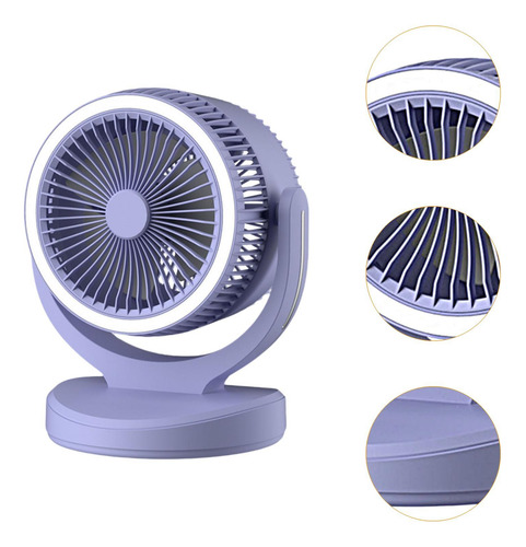 Ventilador De Mesa De 3 Velocidades Ventilador Usb Portátil
