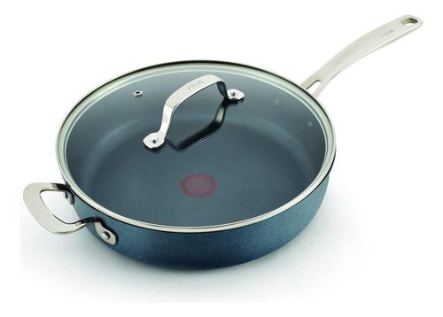T-fal Platinum Nonstick Jumbo Cooker 5 Quart Induction Ov...