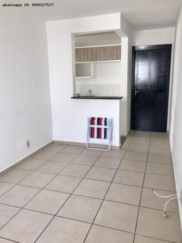 Apartamento Para Venda Em Cuiabá, Parque Ohara, 2 Dormitórios, 1 Banheiro, 1 Vaga - 799_1-1796148