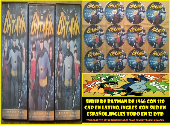 Serie Completa De Batman 1966 De Tv | MercadoLibre ?